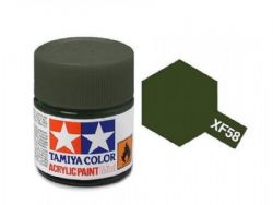 PEINTURE TAMIYA VERT OLIVE XF-58